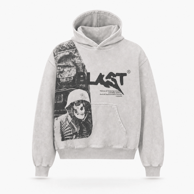 Nite Fury White / S Retro Relaxed Zip Hoodie