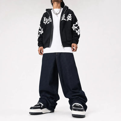 Nite Fury Retro Vintage Zip Jacket
