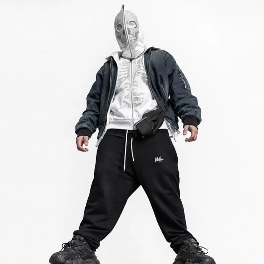 Nite Fury Rhinestone Full Zip Hoodie