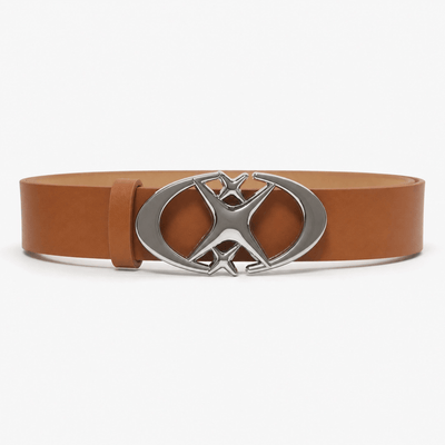 Nite Fury Brown / 105 cm Star Buckle Belt Accessory