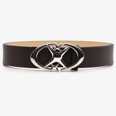 Nite Fury Dark Brown / 105 cm Star Buckle Belt Accessory