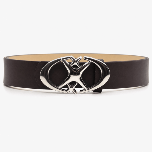 Nite Fury Dark Brown / 105 cm Star Buckle Belt Accessory