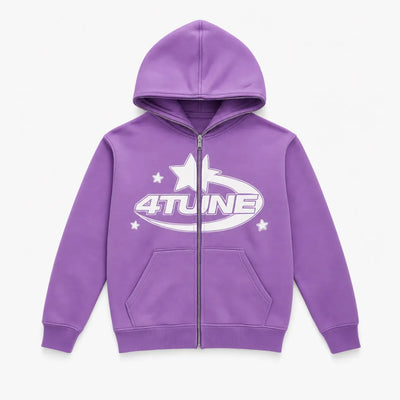 Nite Fury S Star Graphic Zip Hoodie