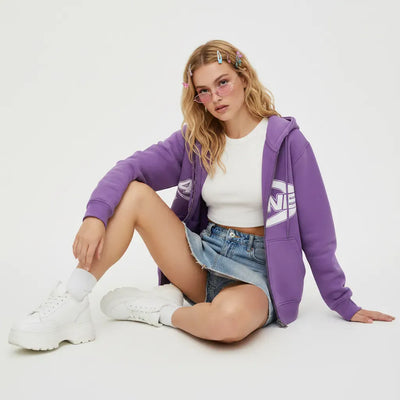 Nite Fury Star Graphic Zip Hoodie