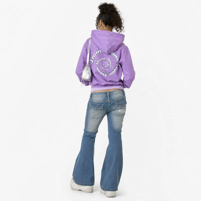 Nite Fury Star Graphic Zip Hoodie