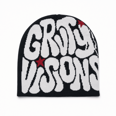 Nite Fury Black & white Streetwear Warm Beanie