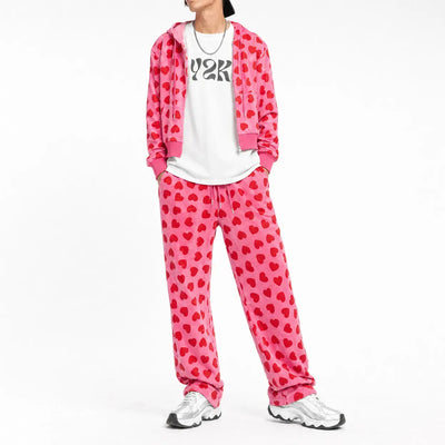 Nite Fury Tracksuit Zip Hoodie Heart