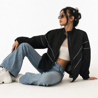 Nite Fury V Line Track Jacket