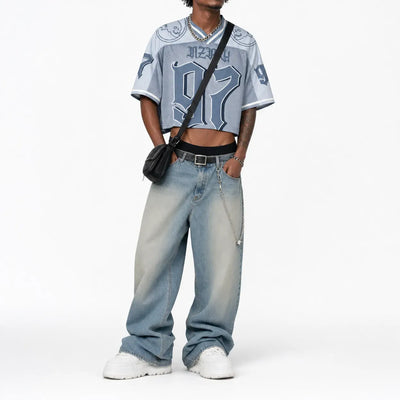 Nite Fury Vintage Football Jersey Oversized