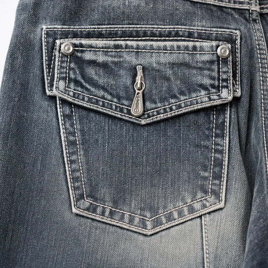 Nite Fury Vintage Washed Baggy Jeans