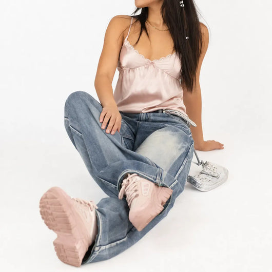 Nite Fury Vintage Washed Baggy Jeans
