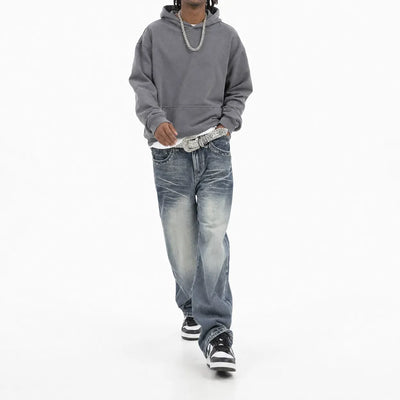 Nite Fury Vintage Washed Baggy Jeans
