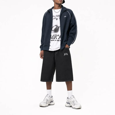 Nite Fury Wide Leg Baggy Shorts