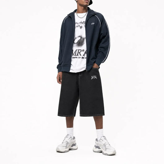 Nite Fury Wide Leg Baggy Shorts