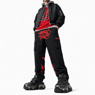 Nite Fury Wide Leg Cargo Pants