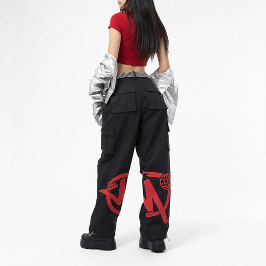 Nite Fury Wide Leg Cargo Pants
