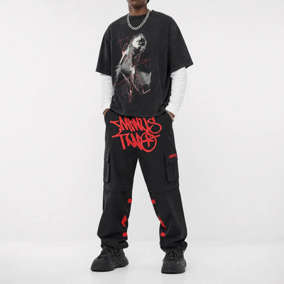 Nite Fury Wide Leg Cargo Pants