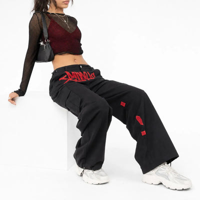 Nite Fury Wide Leg Cargo Pants