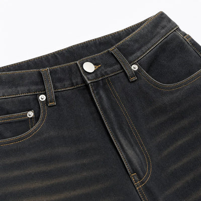 Nite Fury Wide Leg Cropped Baggy Shorts