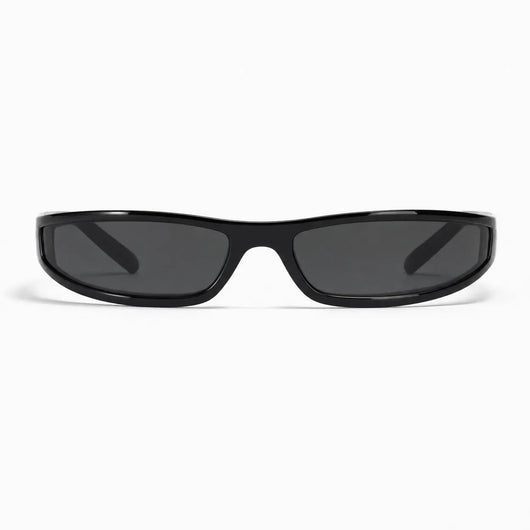 Nite Fury Black Wrap Around Sport Sunglasses