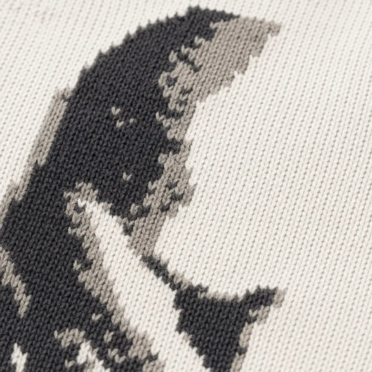 Nite Fury Y2K Oversized Knitted Retro Jumper