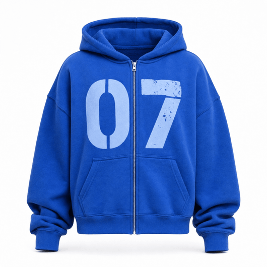 Nite Fury Blue / S Zip Hoodie 07 Graphic