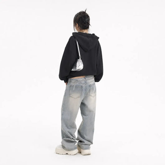Nite Fury Zip Up Hoodie Graphic Print