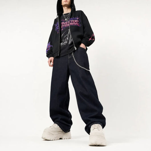 Nite Fury Zip Up Hoodie Graphic Print