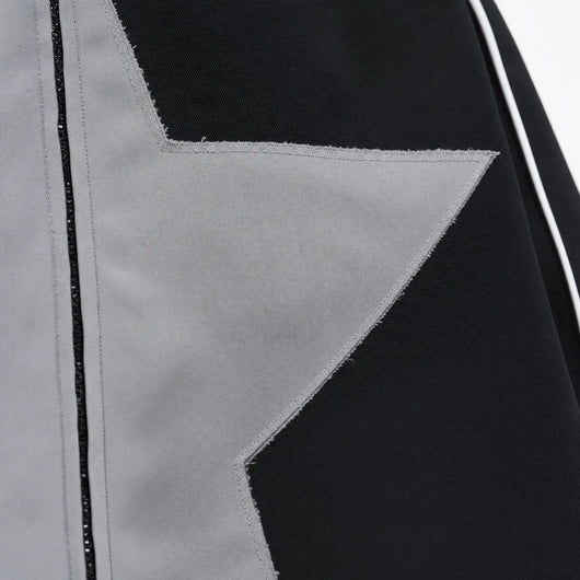 Nite Fury Zip Up Jacket Star Print