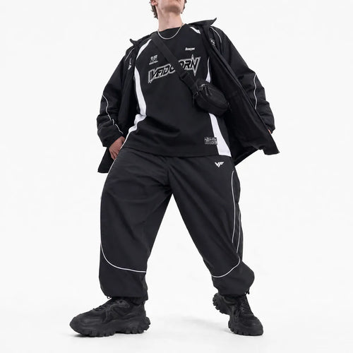 Oversized Fit Jersey Top