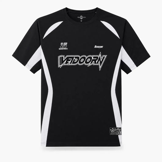 Nite Fury Black & White / XS Oversized Fit Jersey Top