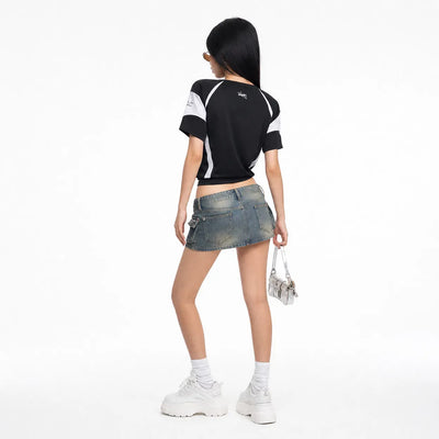 Nite Fury Oversized Fit Jersey Top