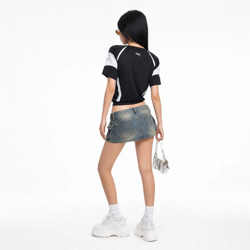 Oversized Fit Jersey Top