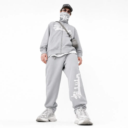 Nite Fury Oversized Full Zip Hoodie Streetwear