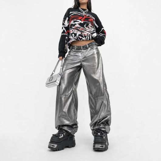 Nite Fury Oversized Knitted Jumper Relaxed