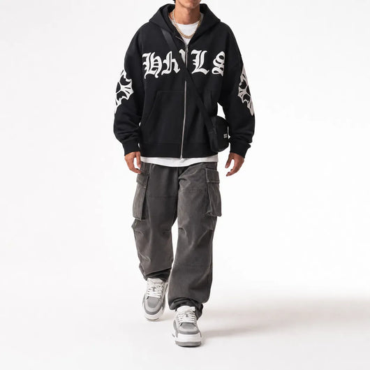 Nite Fury Retro Vintage Zip Jacket