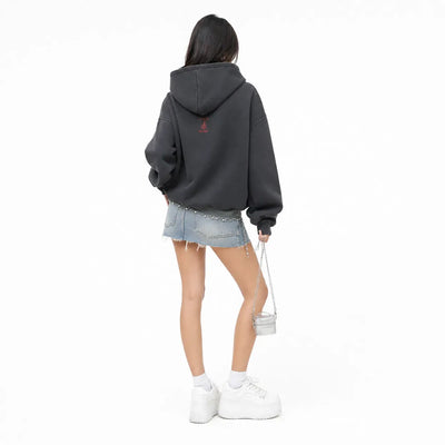 Nite Fury Skeleton Zip Hoodie Streetwear