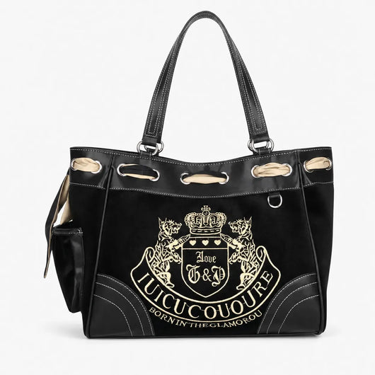 Nite Fury Black Slouchy Tote Bag Spacious