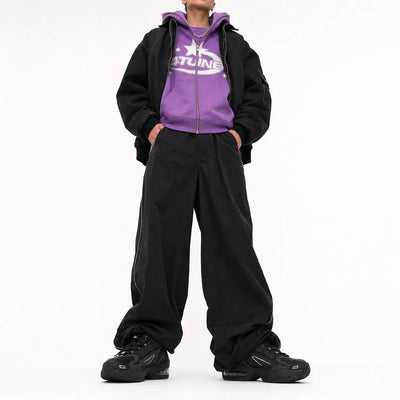 Nite Fury Star Graphic Zip Hoodie