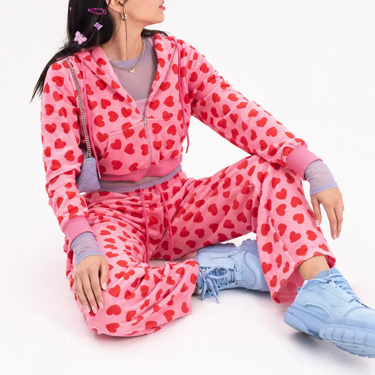 Nite Fury Tracksuit Zip Hoodie Heart