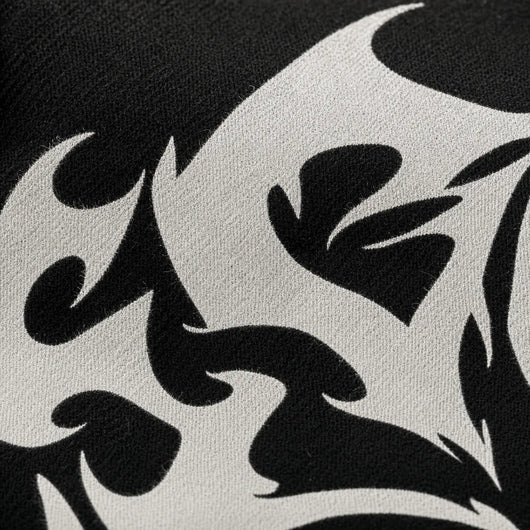 Urban Y2K Hoodie Tribal Ink Design