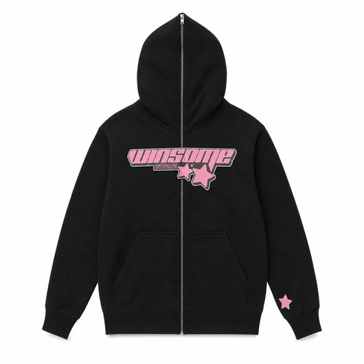 Urban Y2K S Full Zip Hoodie Oversized Y2K