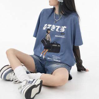 Vintage Japanese Graphic T Shirt