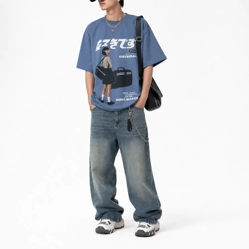 Vintage Japanese Graphic T Shirt