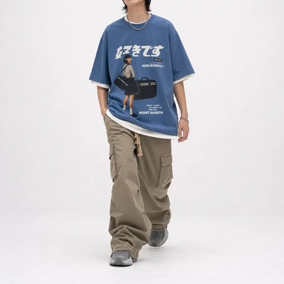 Nite Fury Vintage Japanese Graphic T Shirt