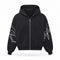 Zip Hoodie Calligraphy Script