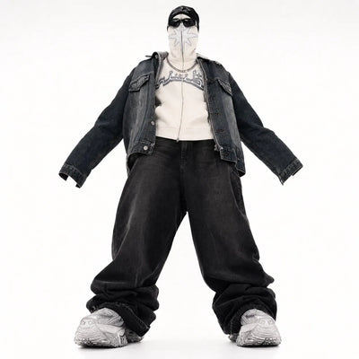 Nite Fury Zip Up Hoodie Reflective Star