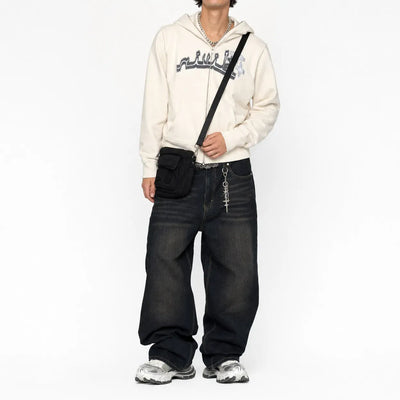 Nite Fury Zip Up Hoodie Reflective Star
