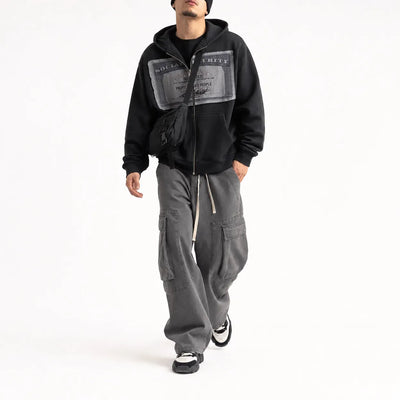 Nite Fury Zip Up Hoodie Social Security