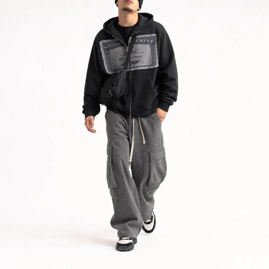 Nite Fury Zip Up Hoodie Social Security